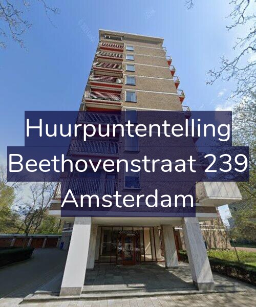 Foto gevel Huurpuntentelling voor Beethovenstraat 239, Amsterdam