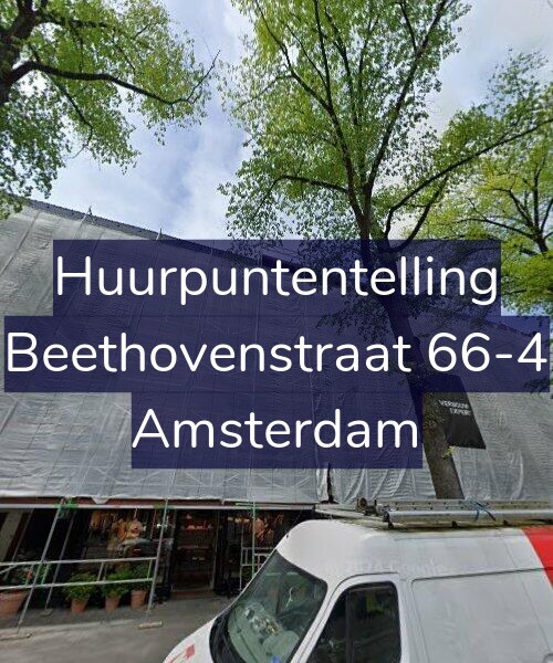 Foto gevel Huurpuntentelling voor Beethovenstraat 66-4, Amsterdam