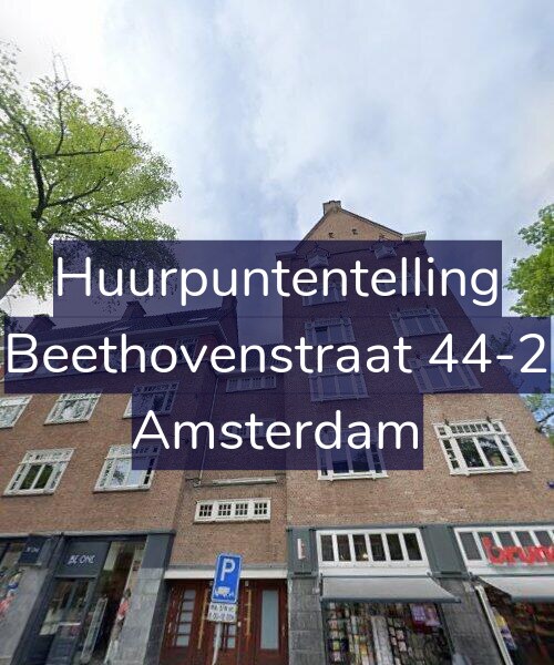 Foto gevel Huurpuntentelling voor Beethovenstraat 44-2, Amsterdam