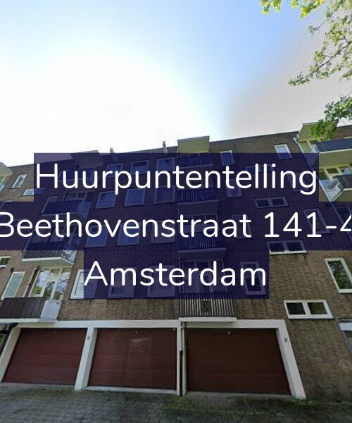 Foto gevel Huurpuntentelling voor Beethovenstraat 141-4, Amsterdam