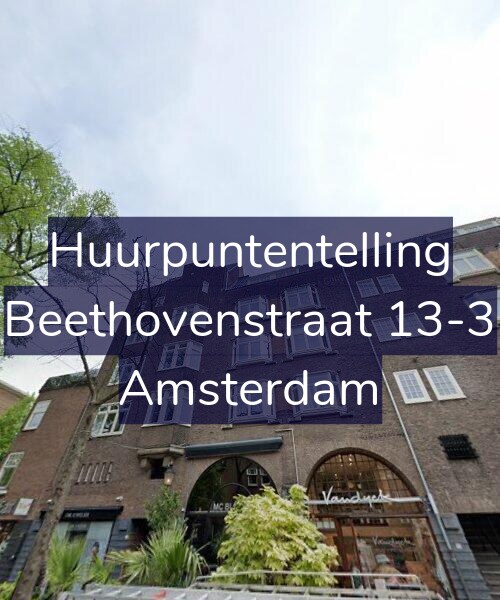 Foto gevel Huurpuntentelling voor Beethovenstraat 13-3, Amsterdam