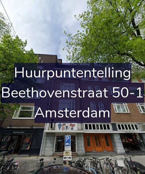 Foto gevel Huurpuntentelling voor Beethovenstraat 50-1, Amsterdam