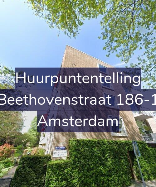 Foto gevel Huurpuntentelling voor Beethovenstraat 186-1, Amsterdam