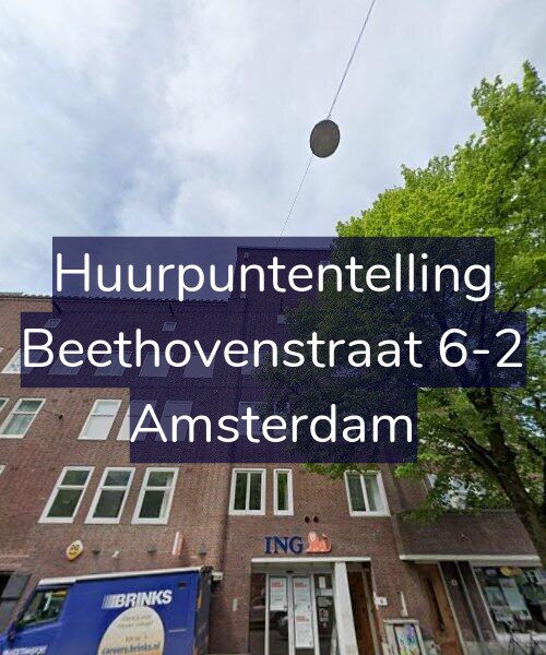Foto gevel Huurpuntentelling voor Beethovenstraat 6-2, Amsterdam
