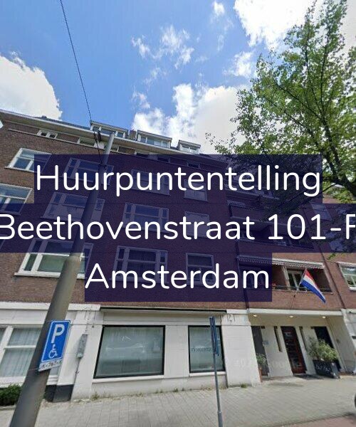 Foto gevel Huurpuntentelling voor Beethovenstraat 101-F, Amsterdam