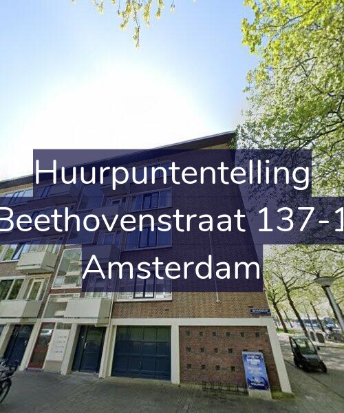 Foto gevel Huurpuntentelling voor Beethovenstraat 137-1, Amsterdam