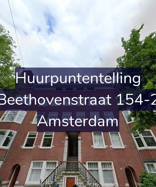 Foto gevel Huurpuntentelling voor Beethovenstraat 154-2, Amsterdam