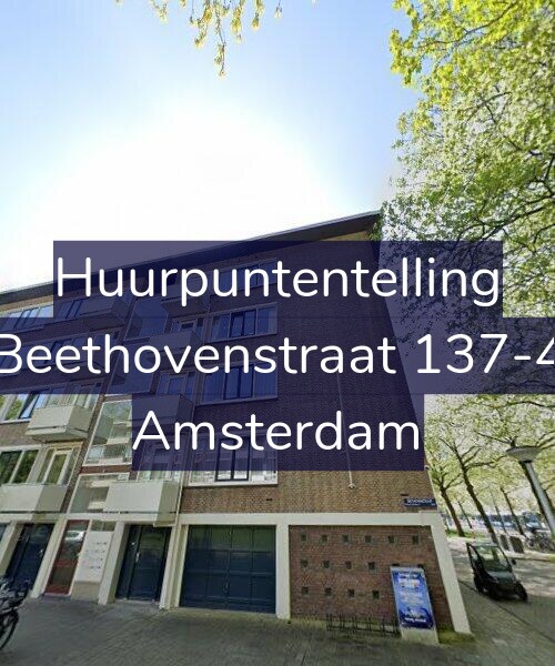 Foto gevel Huurpuntentelling voor Beethovenstraat 137-4, Amsterdam