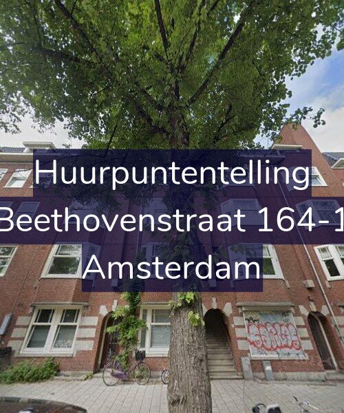 Foto gevel Huurpuntentelling voor Beethovenstraat 164-1, Amsterdam