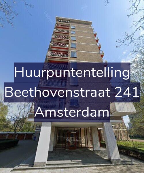 Foto gevel Huurpuntentelling voor Beethovenstraat 241, Amsterdam