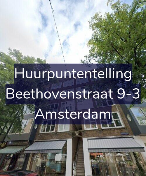 Foto gevel Huurpuntentelling voor Beethovenstraat 9-3, Amsterdam
