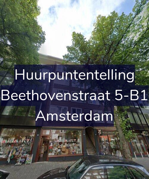 Foto gevel Huurpuntentelling voor Beethovenstraat 5-B1, Amsterdam