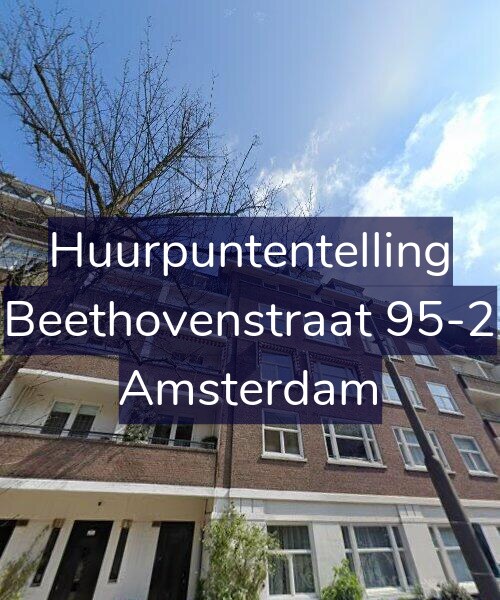Foto gevel Huurpuntentelling voor Beethovenstraat 95-2, Amsterdam
