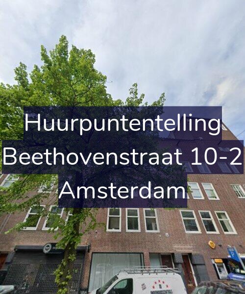Foto gevel Huurpuntentelling voor Beethovenstraat 10-2, Amsterdam