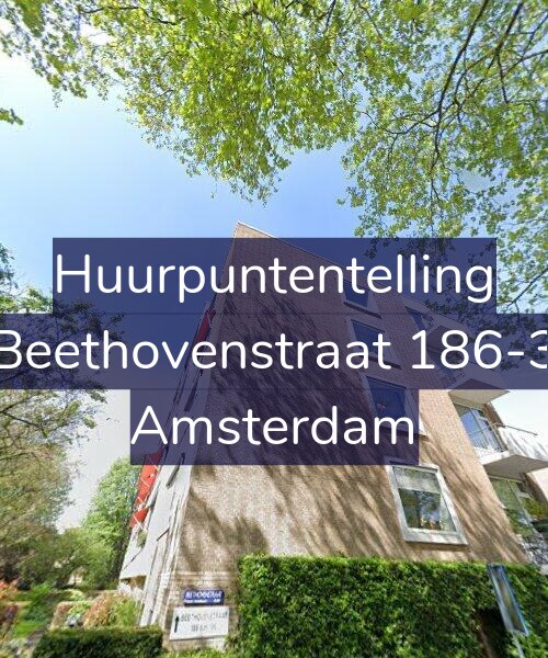 Foto gevel Huurpuntentelling voor Beethovenstraat 186-3, Amsterdam