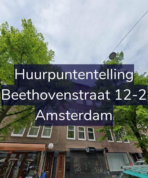 Foto gevel Huurpuntentelling voor Beethovenstraat 12-2, Amsterdam