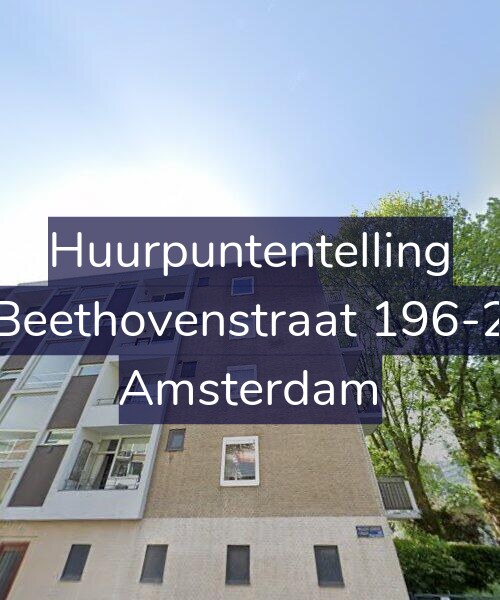 Foto gevel Huurpuntentelling voor Beethovenstraat 196-2, Amsterdam