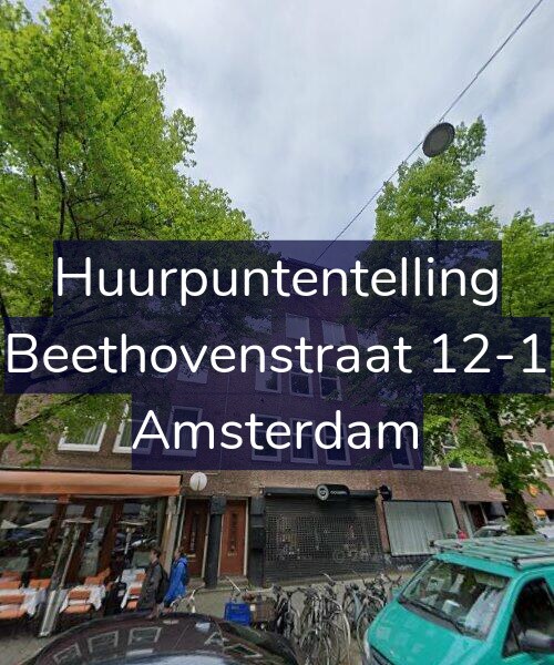 Foto gevel Huurpuntentelling voor Beethovenstraat 12-1, Amsterdam