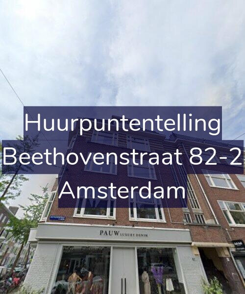 Foto gevel Huurpuntentelling voor Beethovenstraat 82-2, Amsterdam