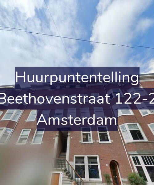 Foto gevel Huurpuntentelling voor Beethovenstraat 122-2, Amsterdam