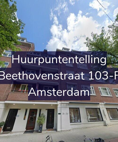 Foto gevel Huurpuntentelling voor Beethovenstraat 103-F, Amsterdam