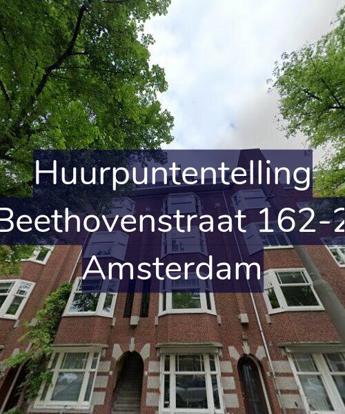 Foto gevel Huurpuntentelling voor Beethovenstraat 162-2, Amsterdam