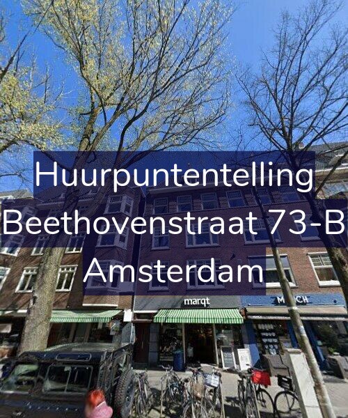 Foto gevel Huurpuntentelling voor Beethovenstraat 73-B, Amsterdam
