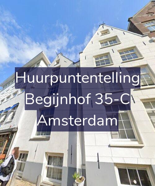 Foto gevel Huurpuntentelling voor Begijnhof 35-C, Amsterdam