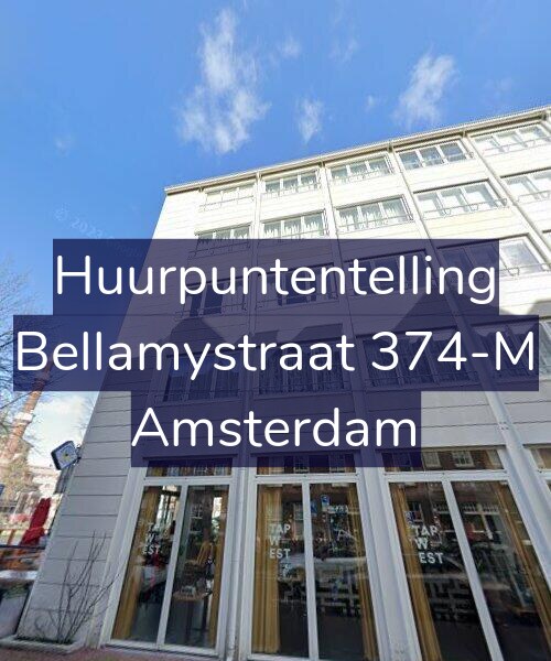 Foto gevel Huurpuntentelling voor Bellamystraat 374-M, Amsterdam