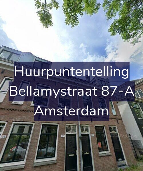 Foto gevel Huurpuntentelling voor Bellamystraat 87-A, Amsterdam