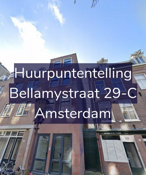 Foto gevel Huurpuntentelling voor Bellamystraat 29-C, Amsterdam