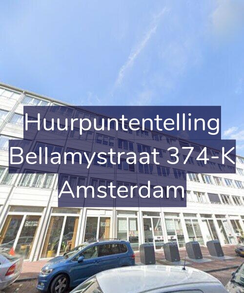 Foto gevel Huurpuntentelling voor Bellamystraat 374-K, Amsterdam