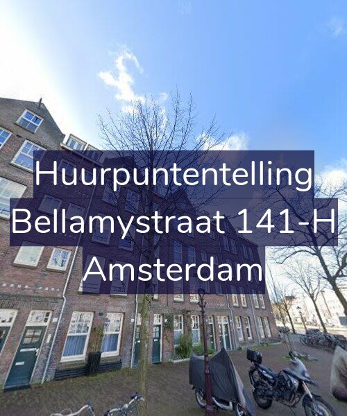 Foto gevel Huurpuntentelling voor Bellamystraat 141-H, Amsterdam