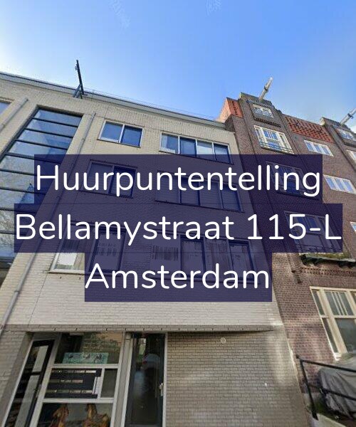 Foto gevel Huurpuntentelling voor Bellamystraat 115-L, Amsterdam