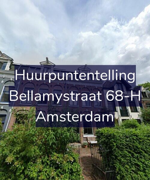 Foto gevel Huurpuntentelling voor Bellamystraat 68-H, Amsterdam