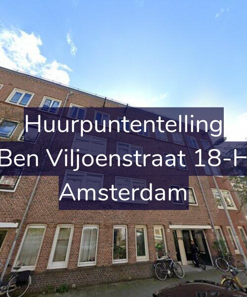 Foto gevel Huurpuntentelling voor Ben Viljoenstraat 18-H, Amsterdam