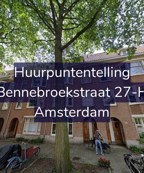 Foto gevel Huurpuntentelling voor Bennebroekstraat 27-H, Amsterdam