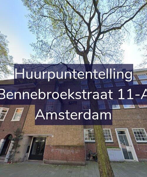 Foto gevel Huurpuntentelling voor Bennebroekstraat 11-A, Amsterdam