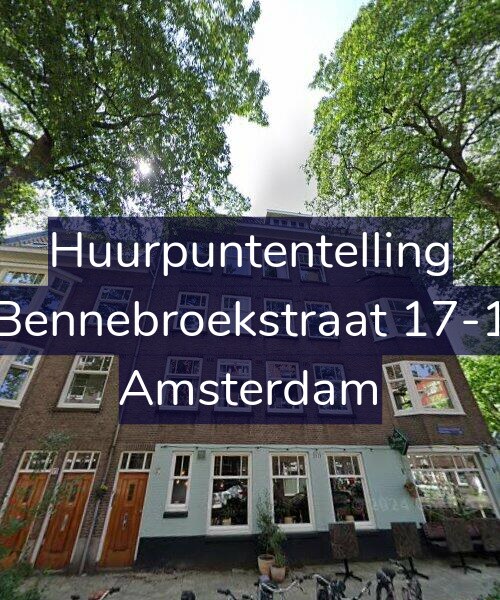 Foto gevel Huurpuntentelling voor Bennebroekstraat 17-1, Amsterdam