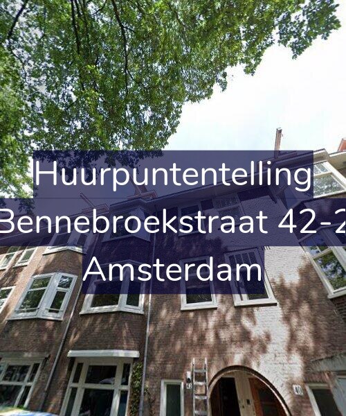 Foto gevel Huurpuntentelling voor Bennebroekstraat 42-2, Amsterdam