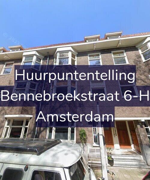 Foto gevel Huurpuntentelling voor Bennebroekstraat 6-H, Amsterdam