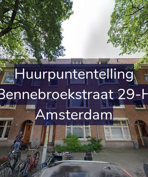 Foto gevel Huurpuntentelling voor Bennebroekstraat 29-H, Amsterdam
