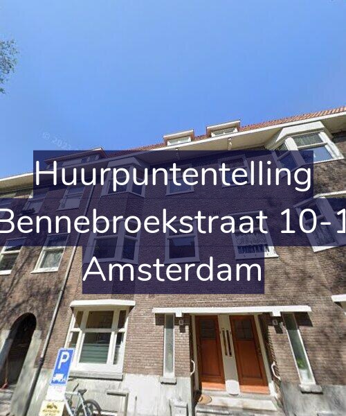 Foto gevel Huurpuntentelling voor Bennebroekstraat 10-1, Amsterdam
