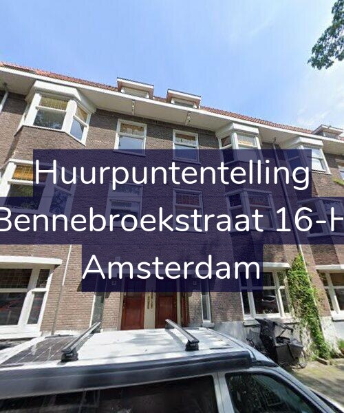 Foto gevel Huurpuntentelling voor Bennebroekstraat 16-H, Amsterdam