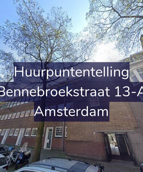 Foto gevel Huurpuntentelling voor Bennebroekstraat 13-A, Amsterdam