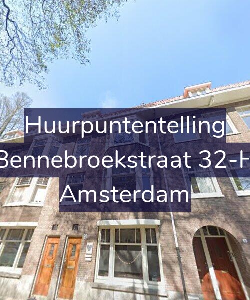 Foto gevel Huurpuntentelling voor Bennebroekstraat 32-H, Amsterdam