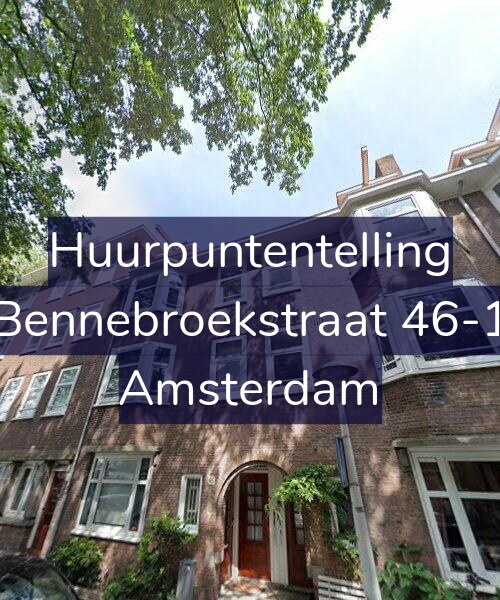Foto gevel Huurpuntentelling voor Bennebroekstraat 46-1, Amsterdam