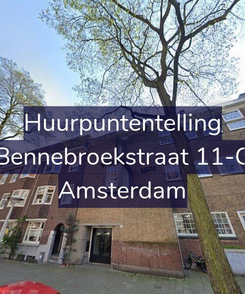 Foto gevel Huurpuntentelling voor Bennebroekstraat 11-C, Amsterdam