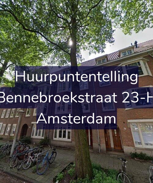Foto gevel Huurpuntentelling voor Bennebroekstraat 23-H, Amsterdam