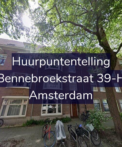 Foto gevel Huurpuntentelling voor Bennebroekstraat 39-H, Amsterdam